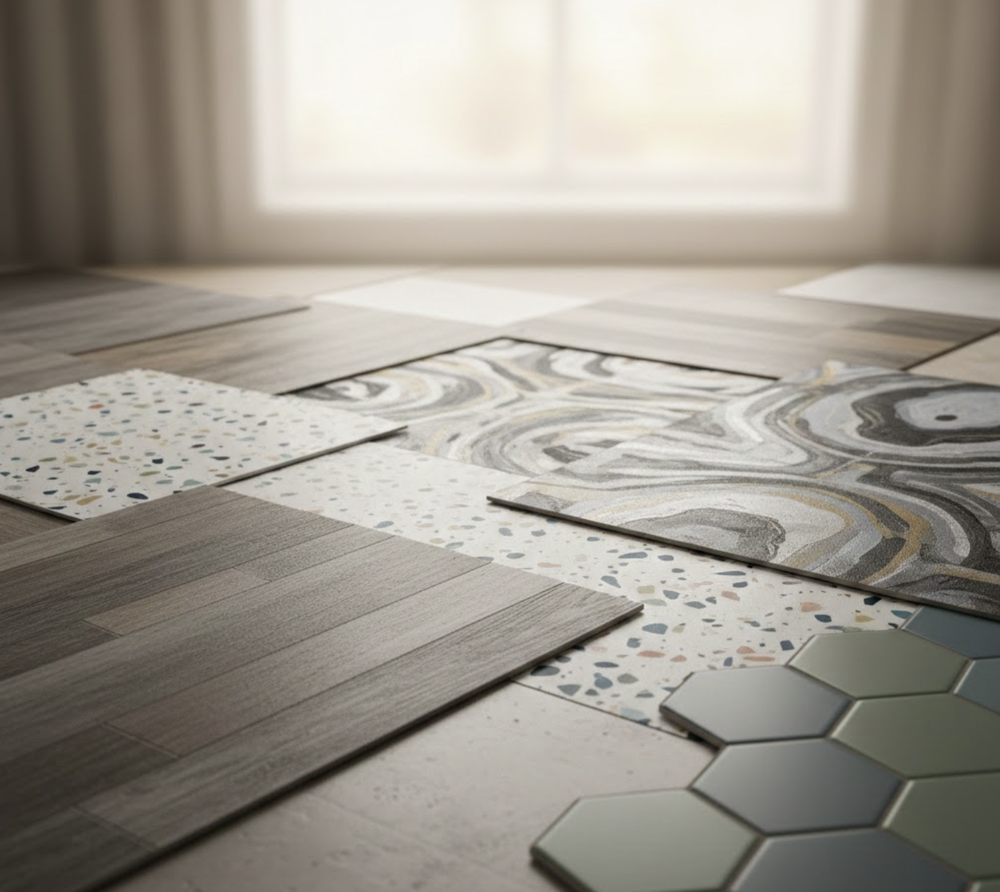 Custom Vinyl Flooring Designs Finishes