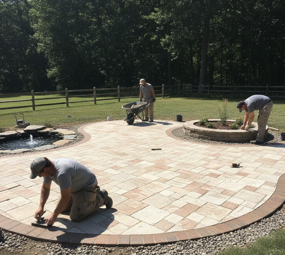Decorative Paved Patios