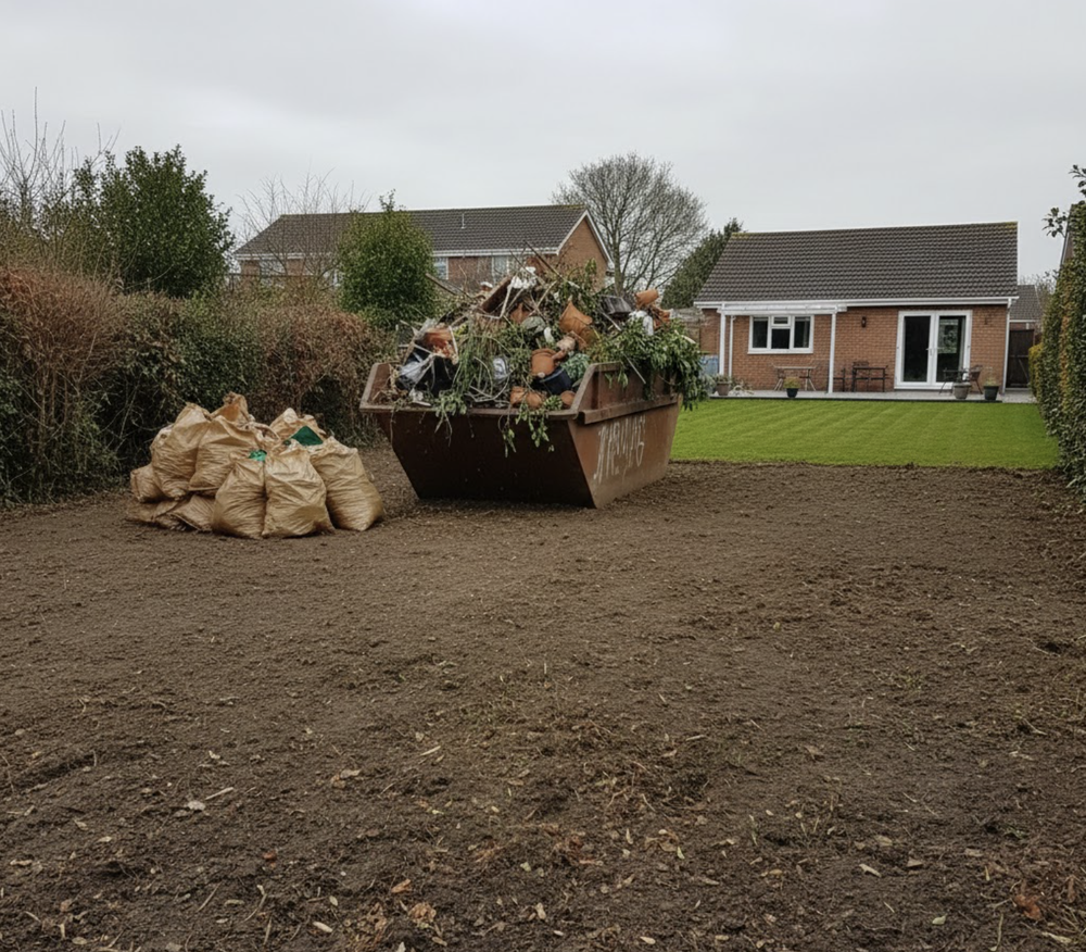 Full Garden Clearance Waste Removal