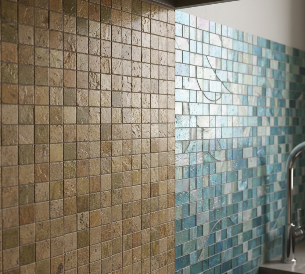 Kitchen Bathroom Mosaic Tiling