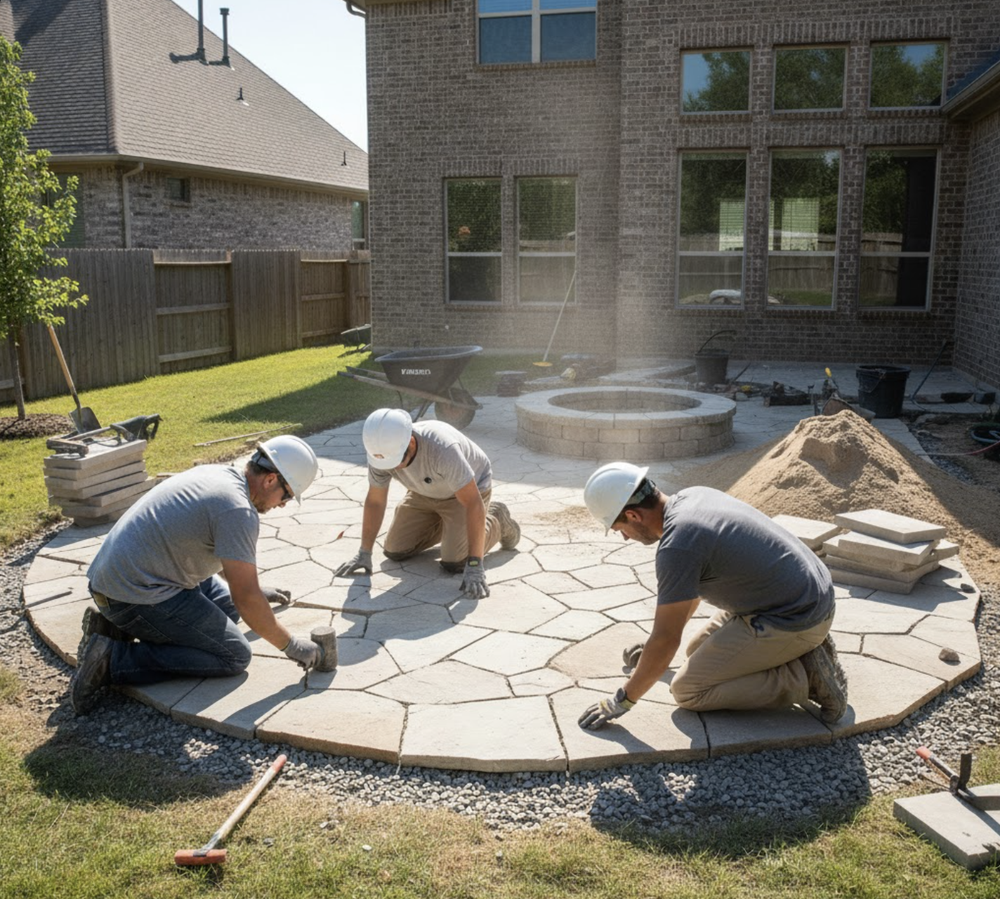 Residential Patio Installation