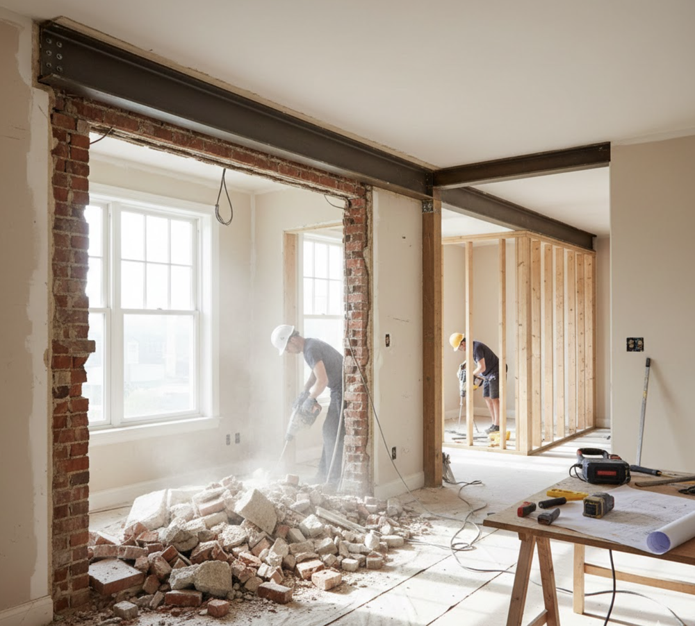 Load Bearing Wall Removal
