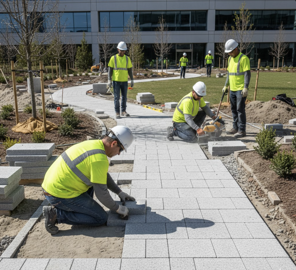 Commercial Garden Pathways