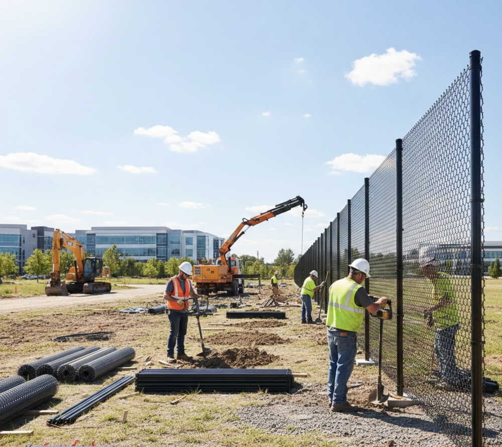Commercial Fencing Installation