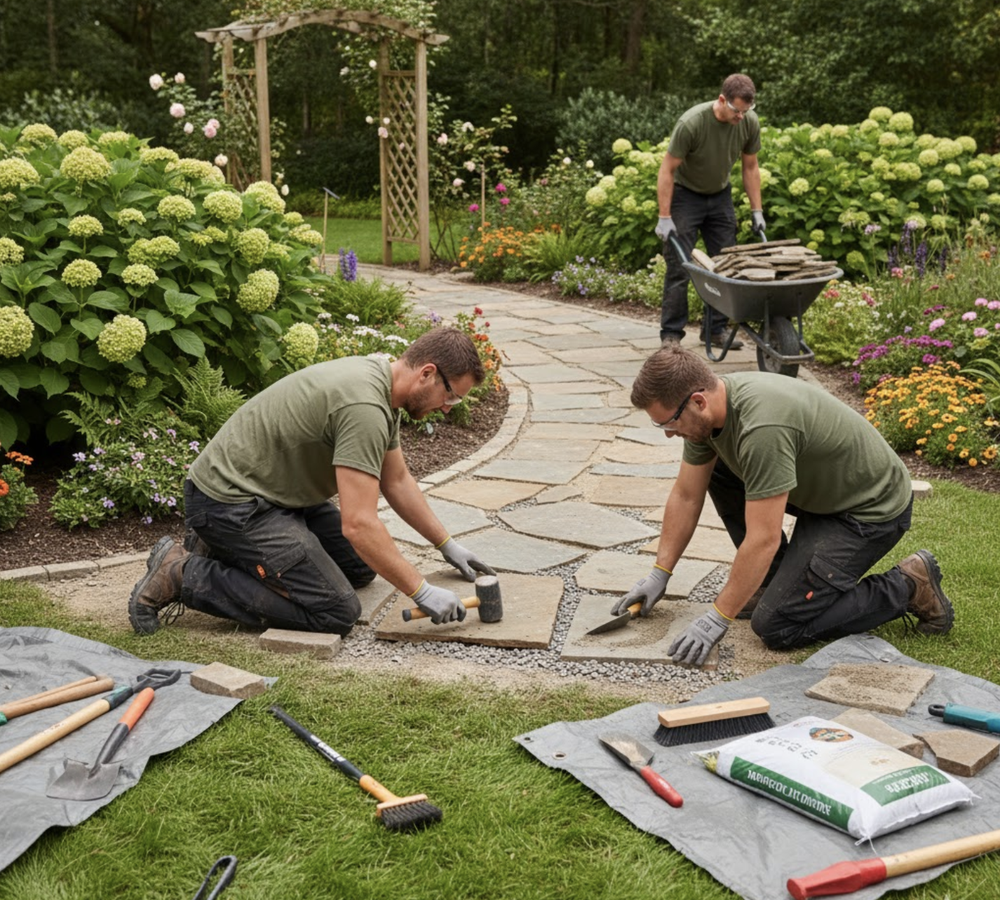 Decorative Garden Pathways