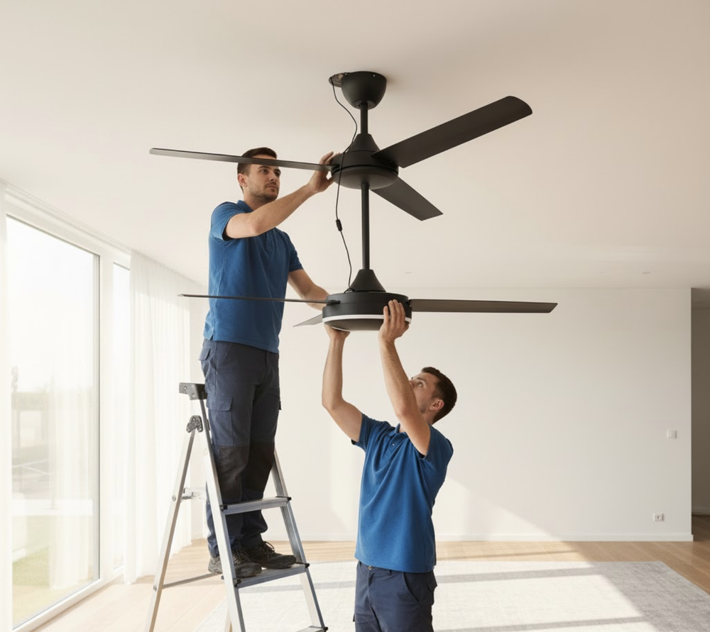 Smart Ceiling Fan Installation And Setup