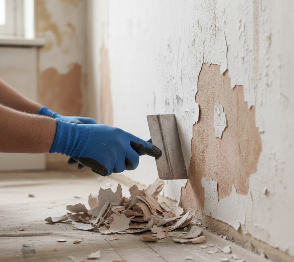 How To Repair Peeling Or Cracked Paint