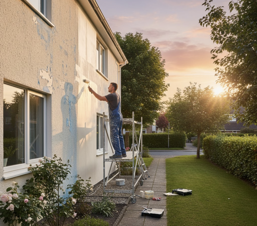 How To Maintain Your Exterior Wall Paint