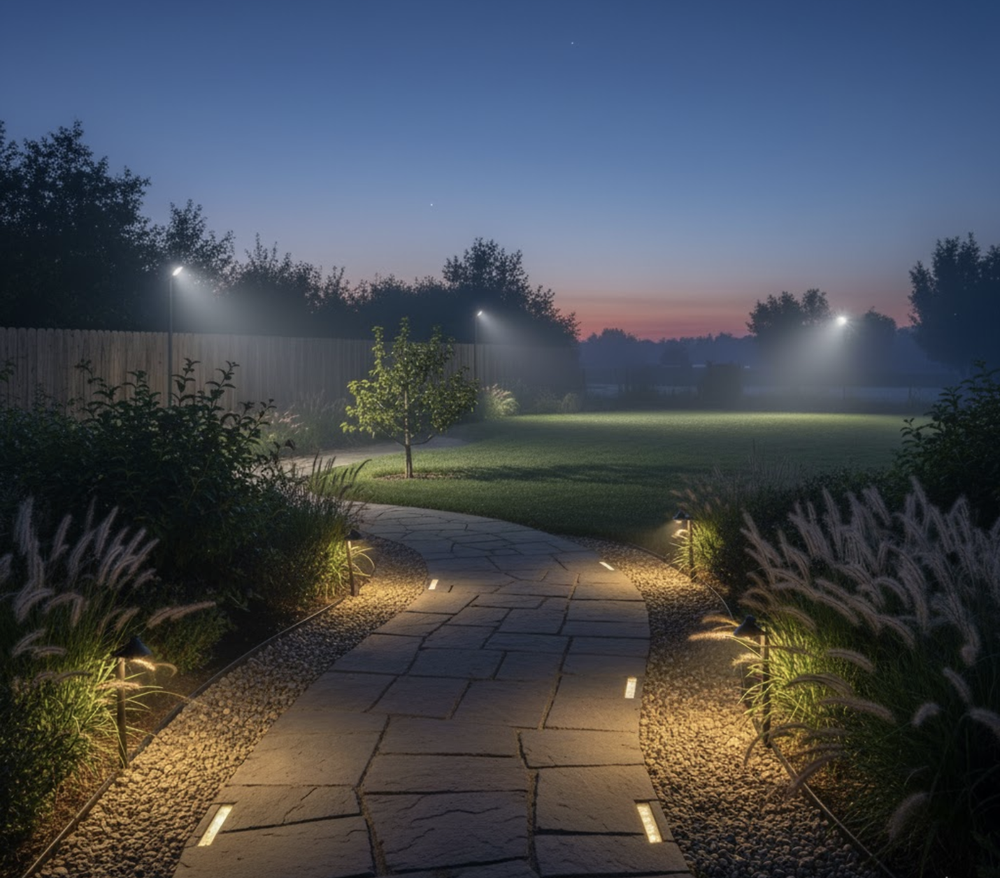 Pathway And Security Garden Lighting