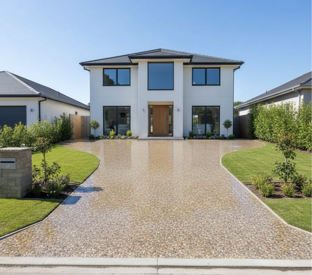 Gravel Resin Driveway Installation