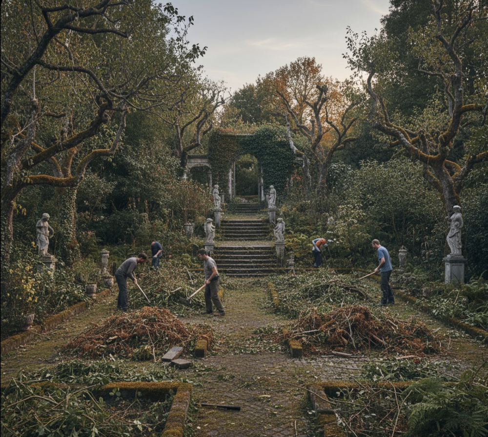 Overgrown Garden Clearance