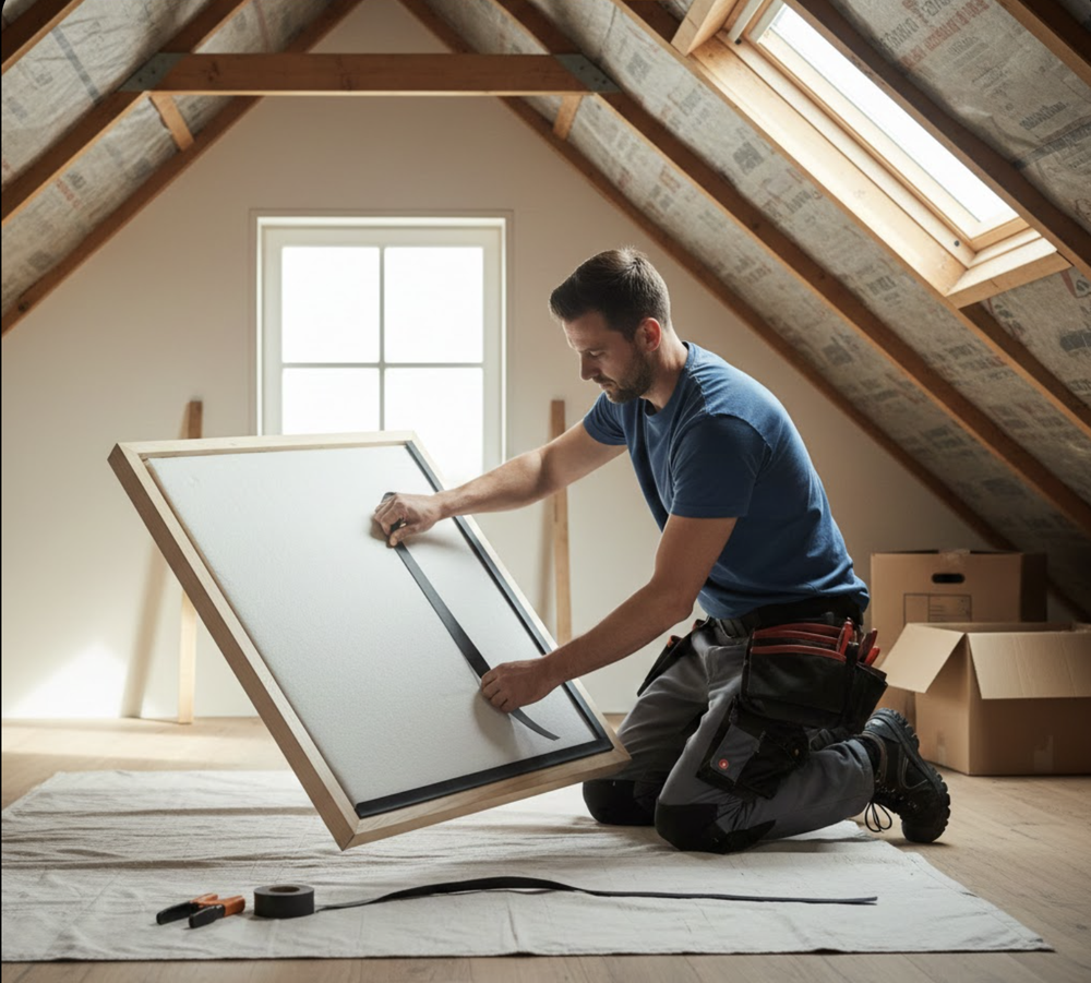 Loft Hatch Attic Draught Proofing