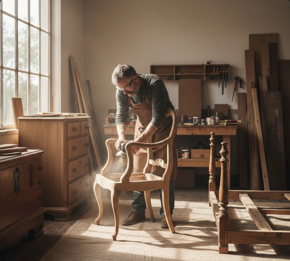Antique Wooden Furniture Restoration
