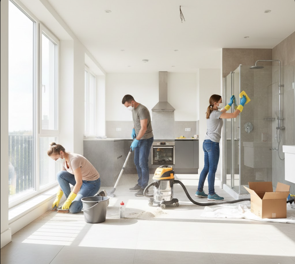 Post Renovation Deep Cleaning