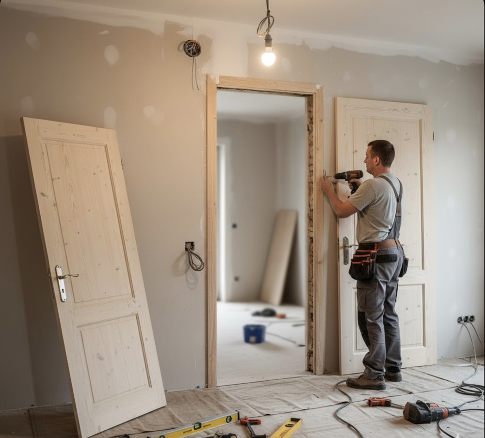 Internal Door Hanging