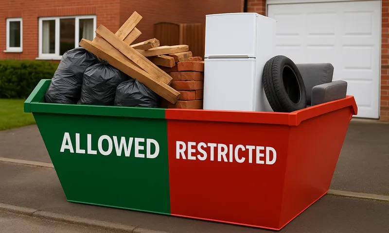 What You Can and Cannot Put in a Skip?  | JustHire