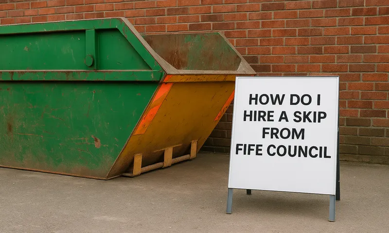 How Do I Hire a Skip from Fife Council?
