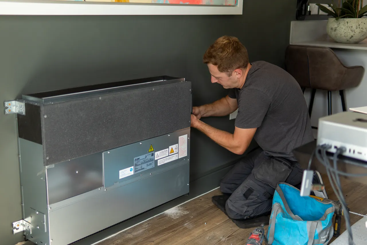 Aircon Installation Inside