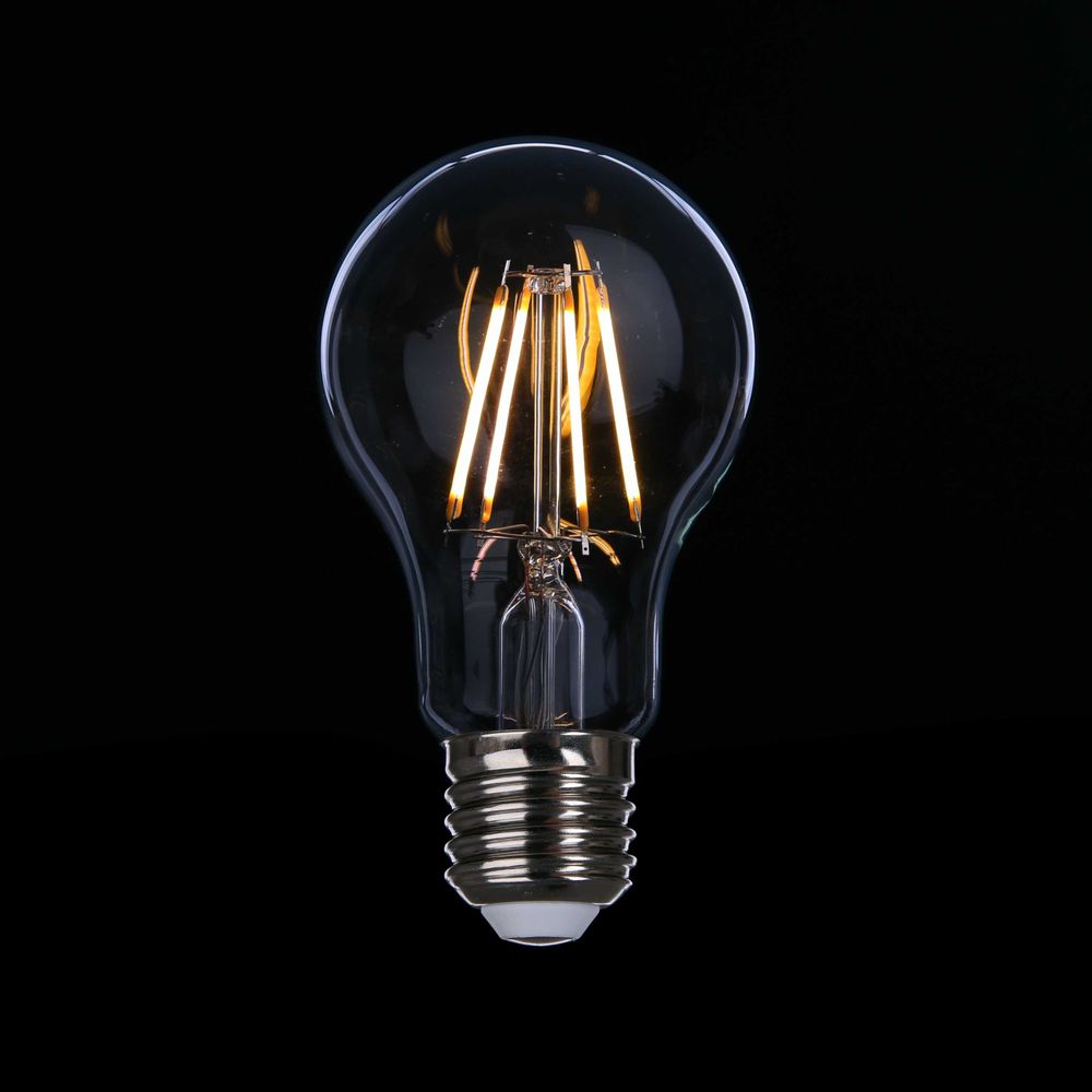 Light Bulb - Black Background