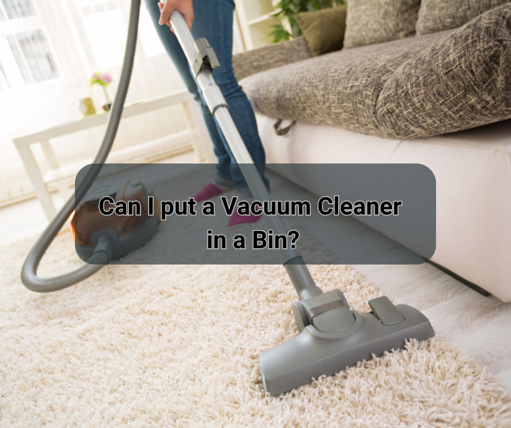 Can You Put A Vacuum Cleaner In A Bin